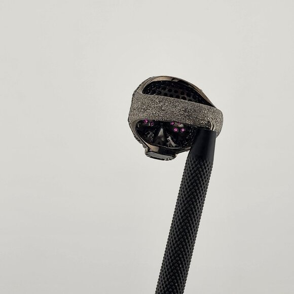 Gothic Skull Head Ring – 925 Sterling Silver (New) - Picture 4 of 8